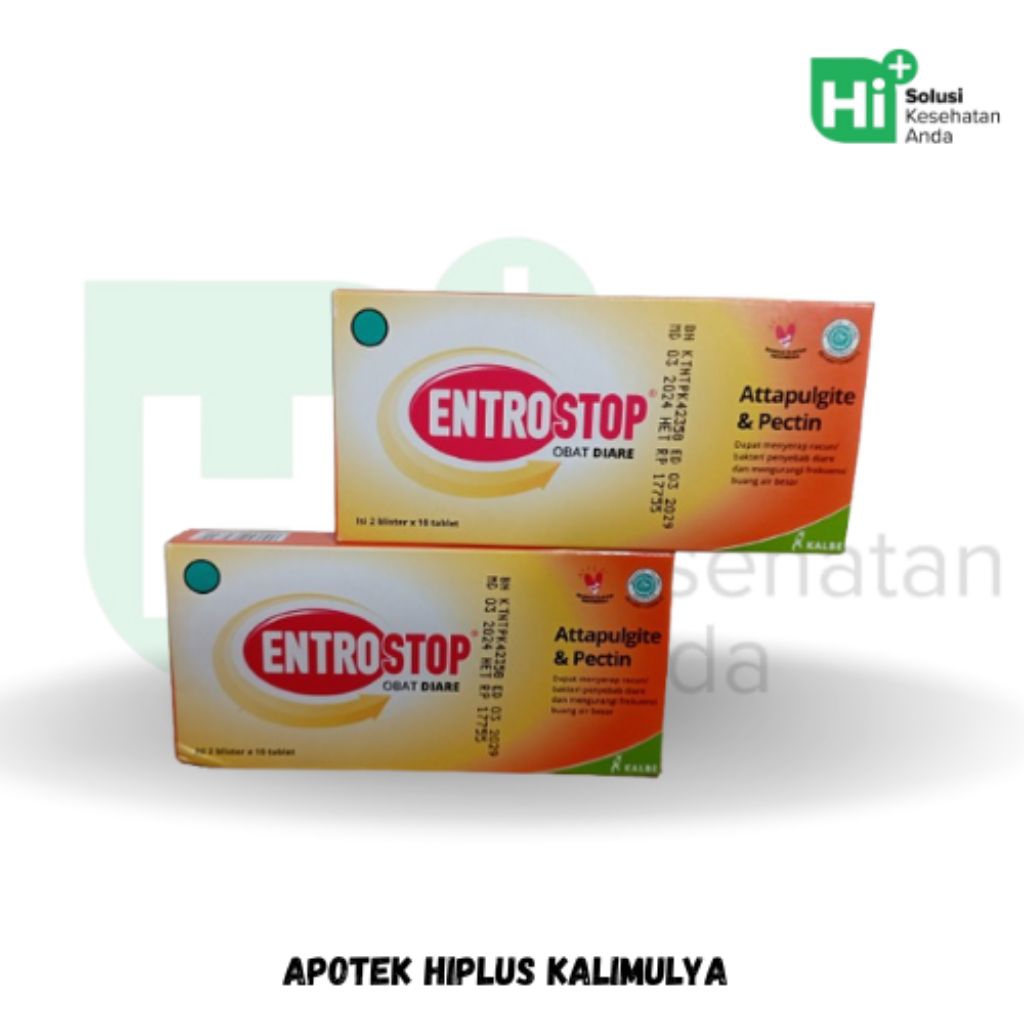 ENTROSTOP 10 TABET OBAT DIARE DEWASA