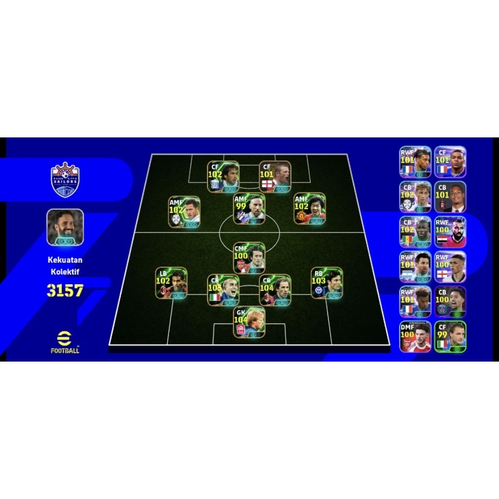 AKUN EFOOTBALL 2026 GEMERLAP BINTANG LEGEND