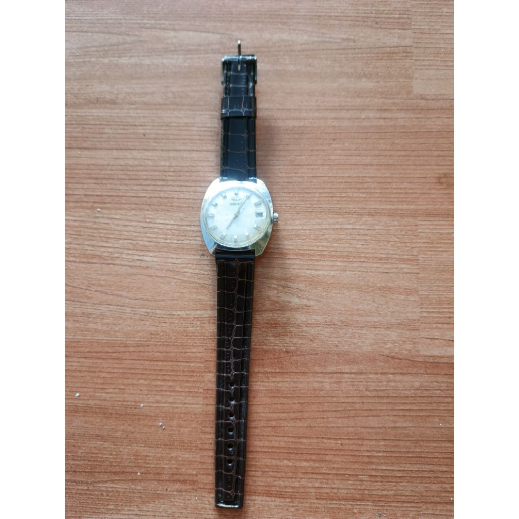 jam tangan jadul otomatis strap kulit merk wingo antiq lancar jaya