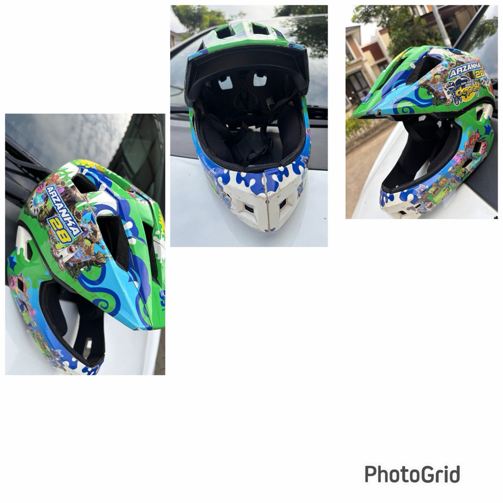 helm pushbike murah