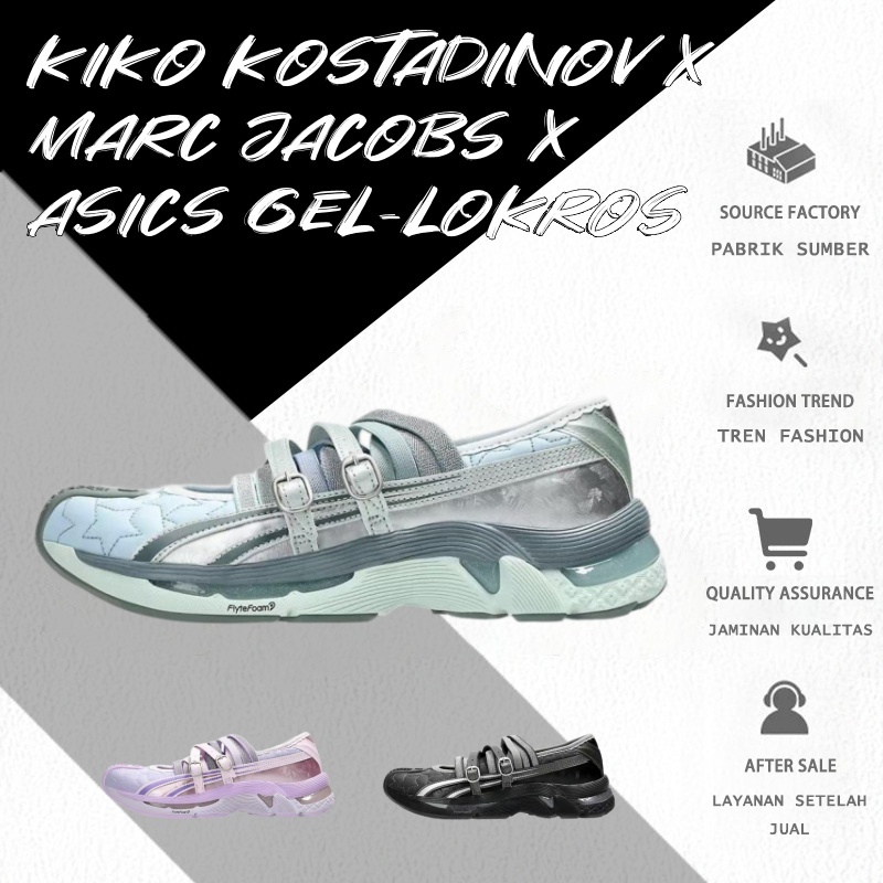 COD  Produk laris Sepatu Olahraga dan Santai Harian Terbaik: KIKO KOSTADINOV x MARC JACOBS x Asics G