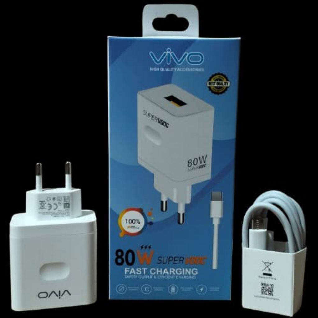 CHARGER VIVO 80W SUPER VOOC Charger TC Casan Vivo 80W Super Vooc