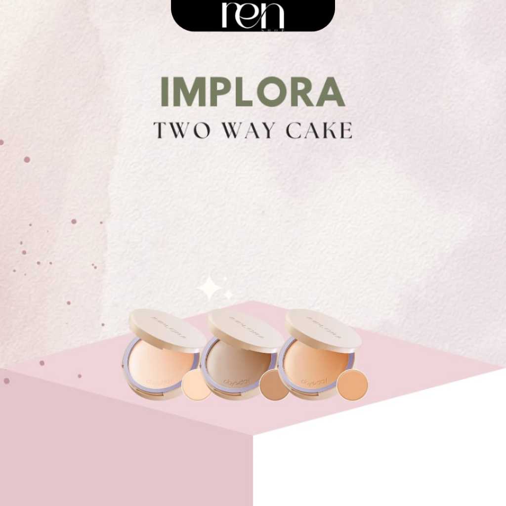 Implora Two Way Cake - Implora Bedak Padat