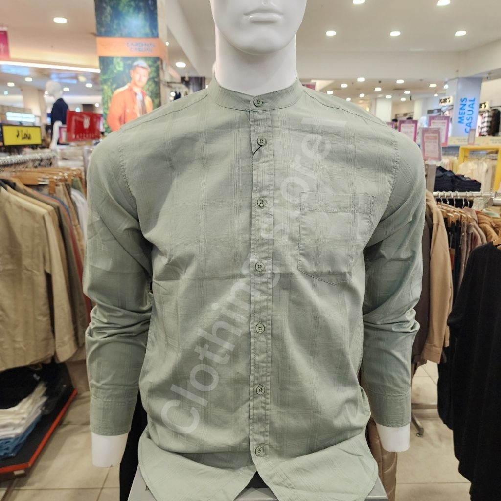 GABRIELLE ORIGINAL Koko pria lengan panjang hijau 3131325906961