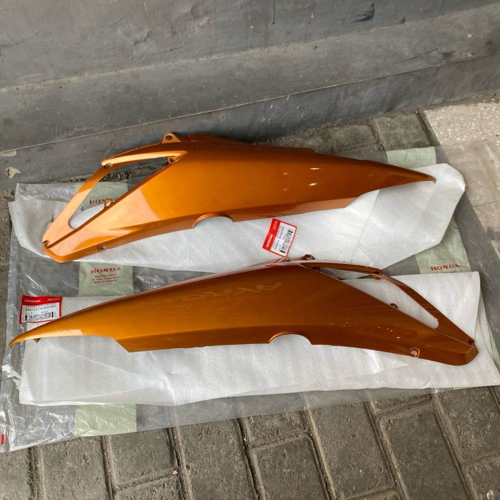 64410 64420 KTM 850FMR COVER BODY SAMPING SUPRA X125 LAMA SET GOLD ORIGINAL AHM