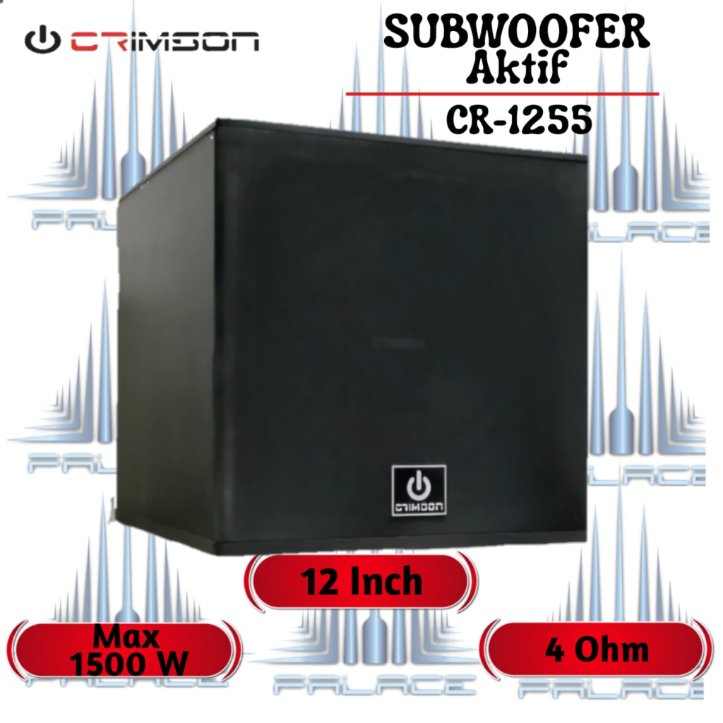 Subwoofer Aktif 12 Inch - Subwoofer Active Crimson CR 1255