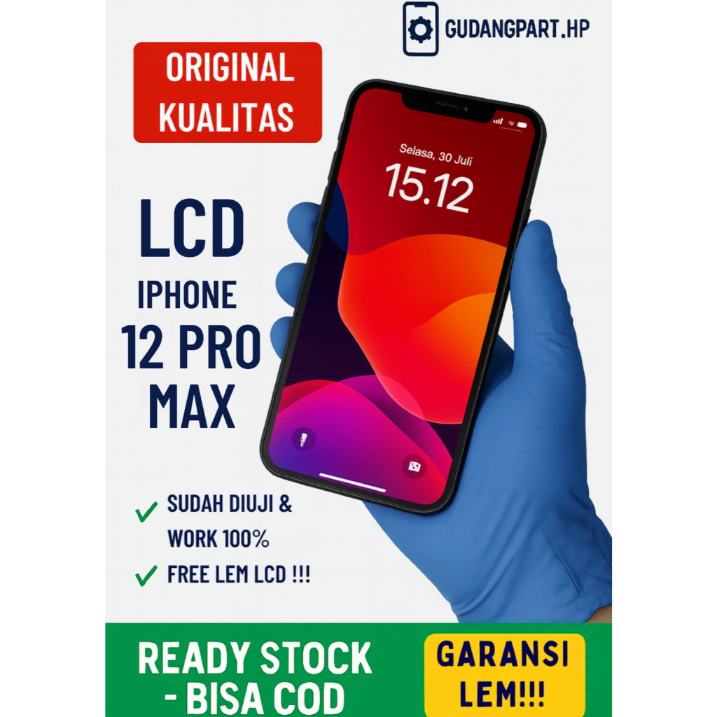 LCD IPHONE 12 PRO MAX KUALITAS ORIGINAL