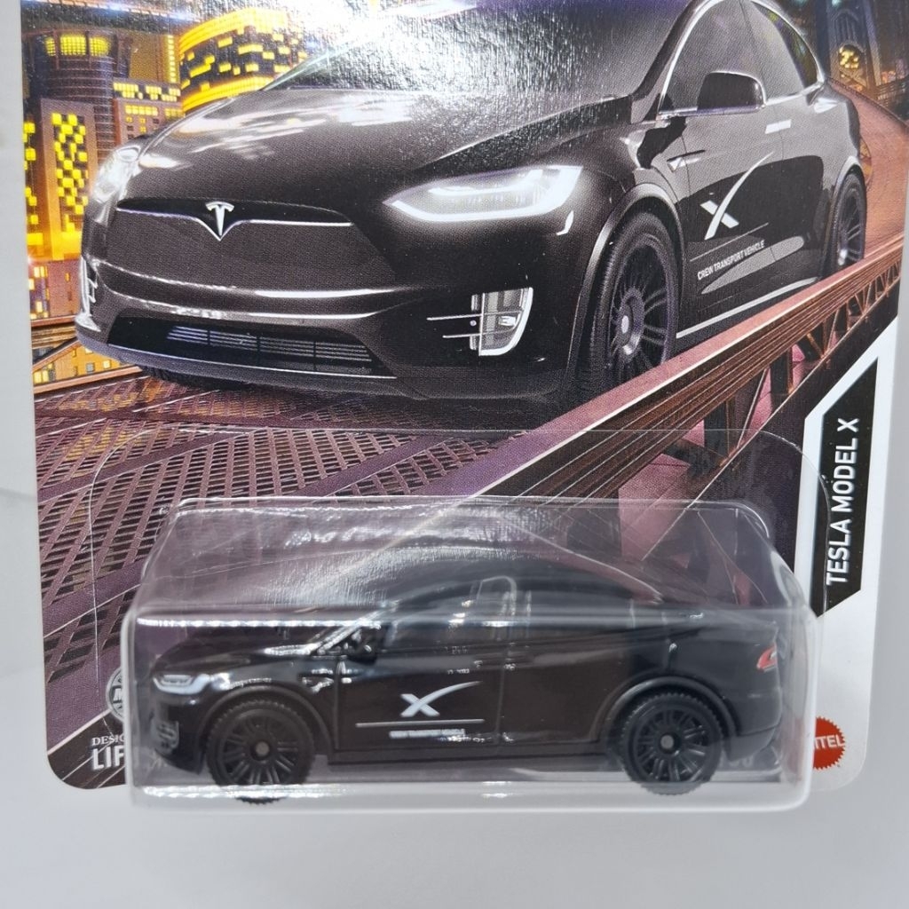 Tesla Model X Matchbox
