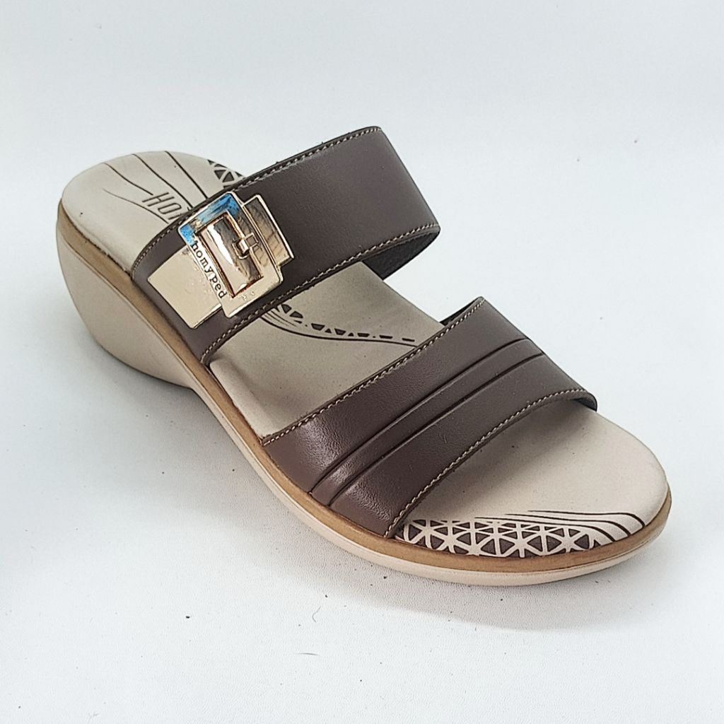 Homyped Hanifa N55 Sandal Wedges Slop Wanita Sandal Wanita Sandal Homyped Ori