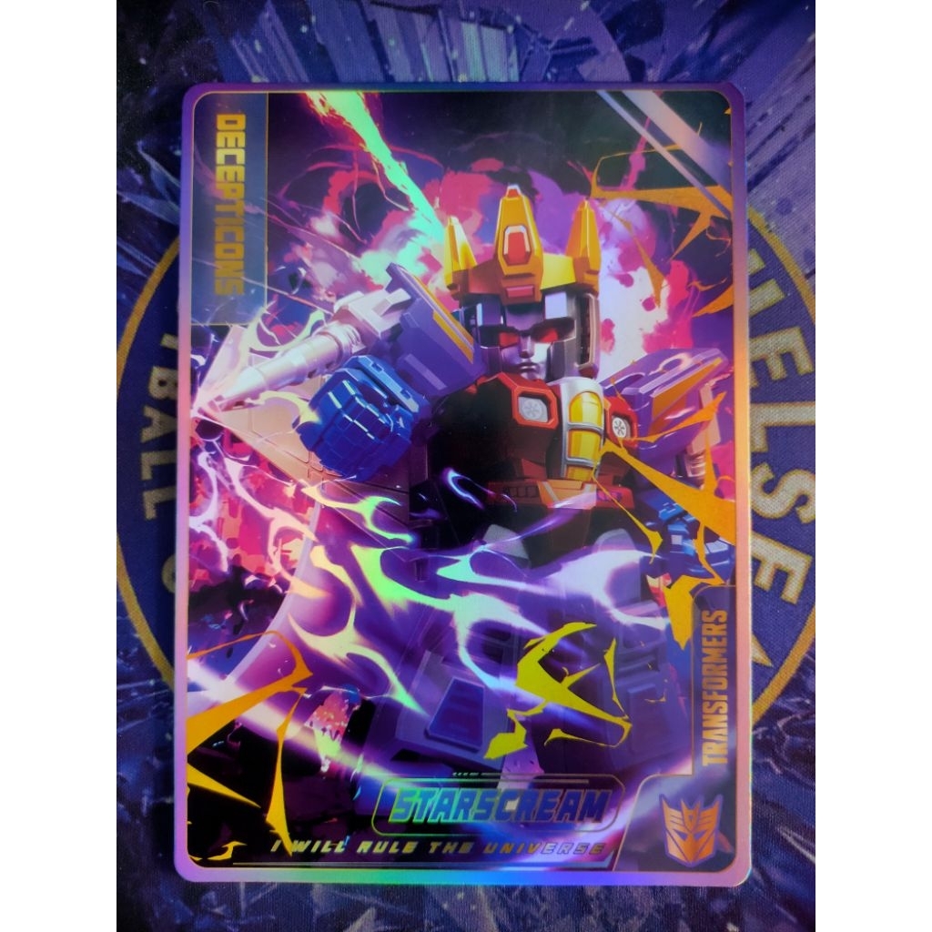 Kartu Transformers Blukess Defender Versi