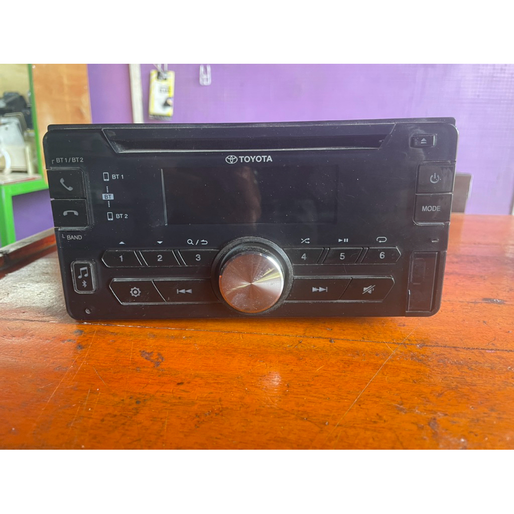 head unit calya copotan normal