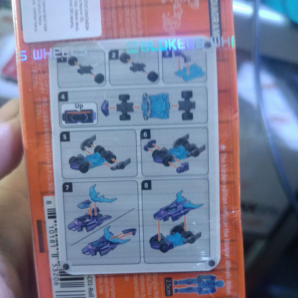 Blokees Wheels secret Rodimus prime radiant