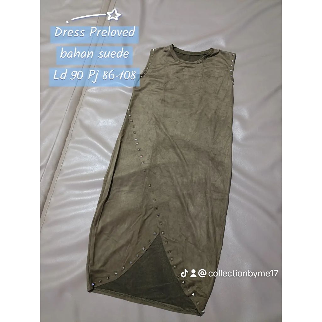 Preloved Dress Suede