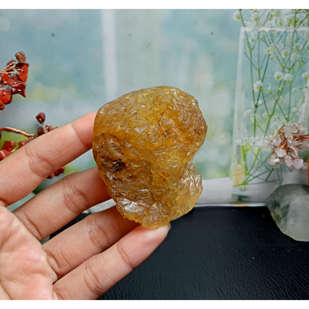 Natural Amber Kuning UV Reactive (2)