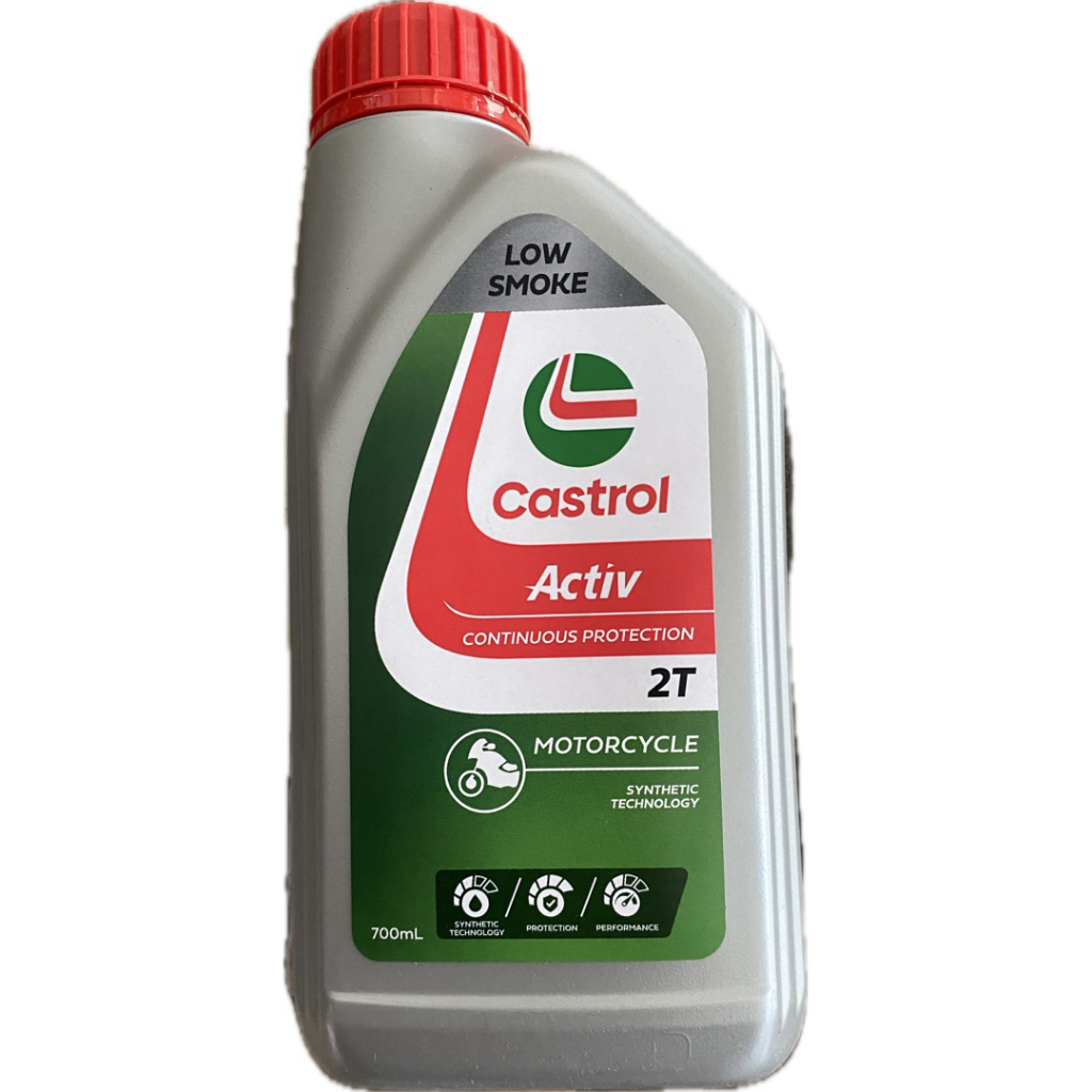Oli Castrol Activ Low Smoke 2T 700ml (KEMASAN BARU)