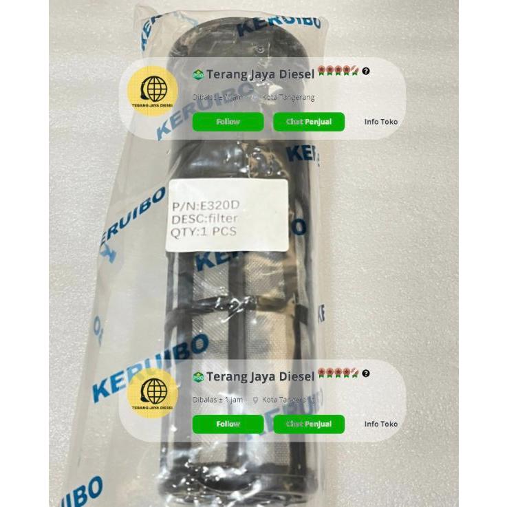 STRAINER SARINGAN SOLAR 320D CAT