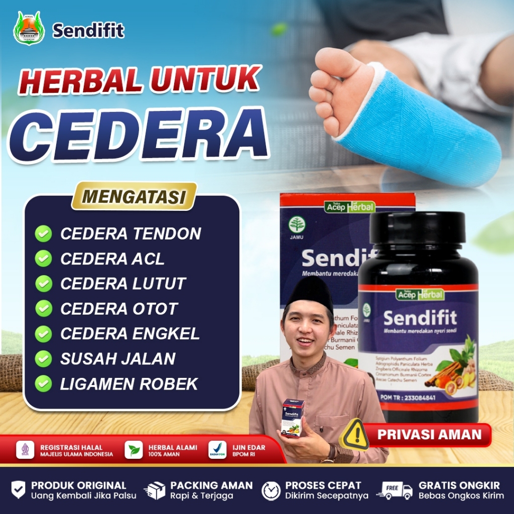 Obat Cedera Otot, Cedera Lutut Ligamen, Cedera Engkel Kaki, Cedera ACL, Cedera Saraf Otot, Kaki Beng