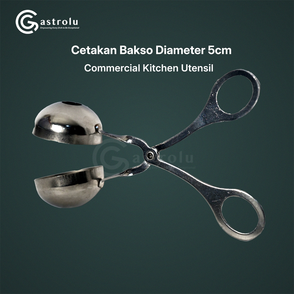 Alat Cetak Bakso Stainless – Pembuat Bakso Manual Diameter 5Cm