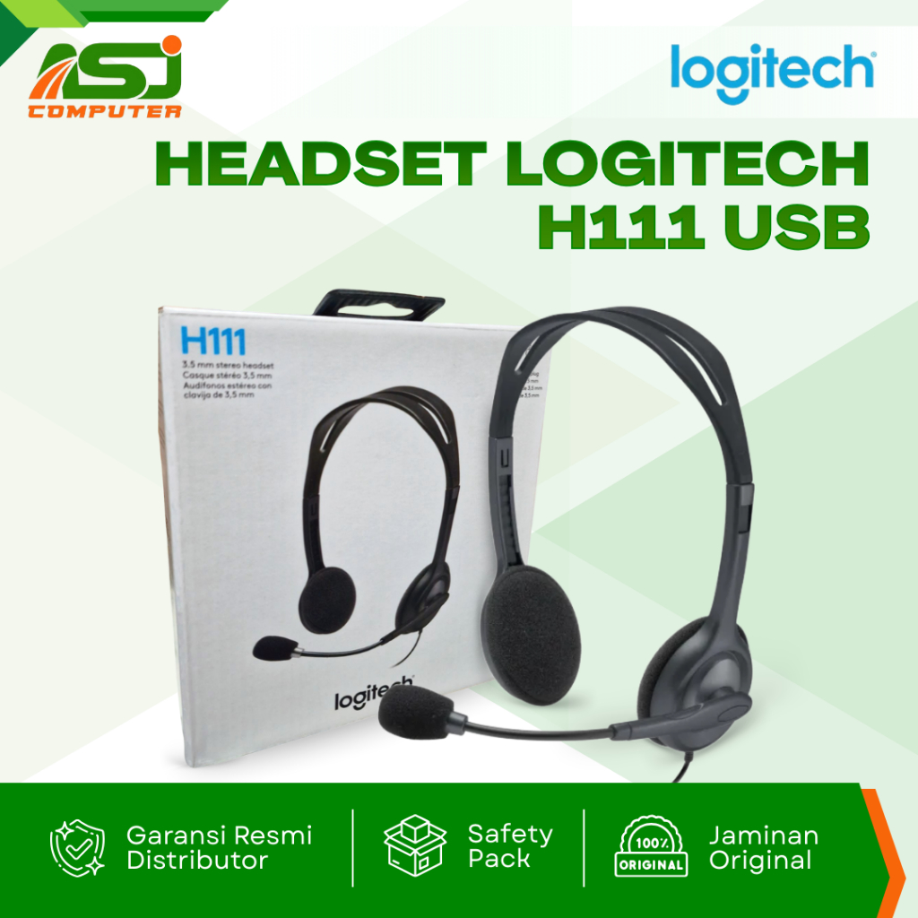 HEADSET LOGITECH H111 USB
