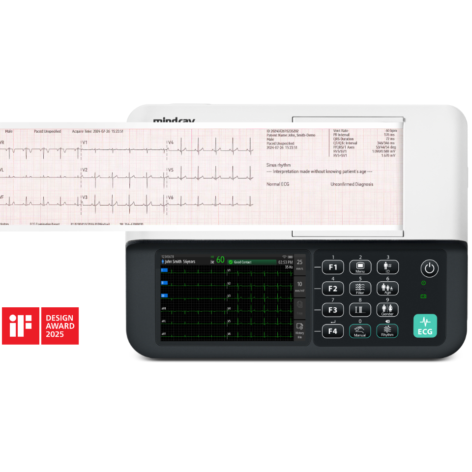 EKG 3 CHANNEL MINDRAY BENEHEART R300 EKG MINDRAY ECG 3 Channel 3 Lead