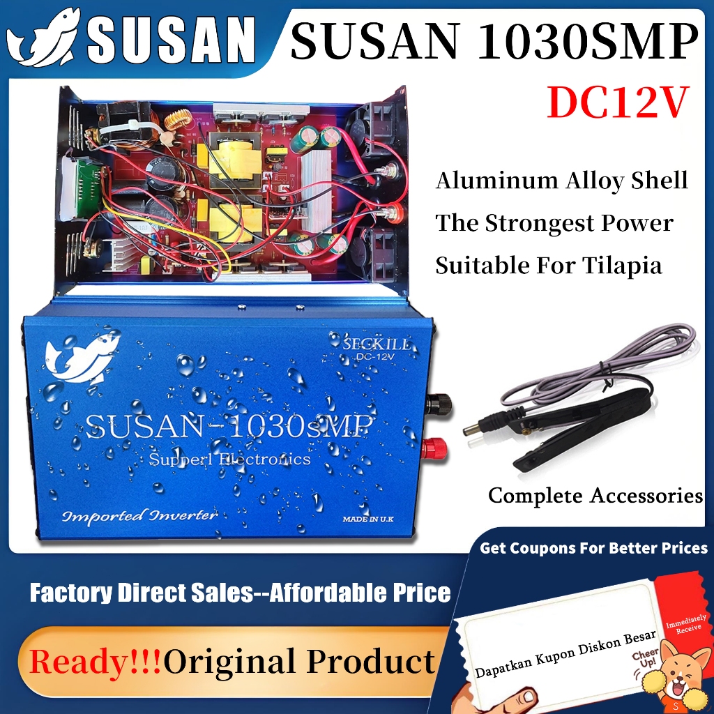 Ready Spot Goods SUSAN 1030SMP Original SUSAN Ultrasonik Inverter DC12V High-Power Safe Inverter
