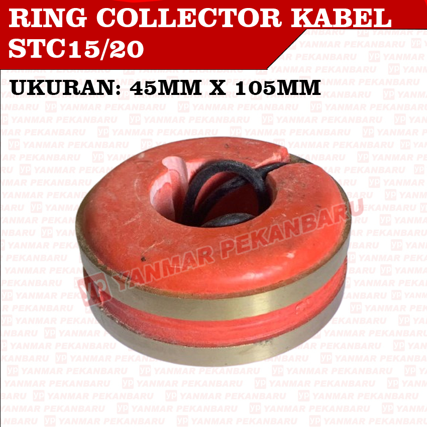 STC15 STC20 Ring Collector Konektor Connector Slip Ring Kuningan 45MMX105MM Dinamo Listrik Alternato