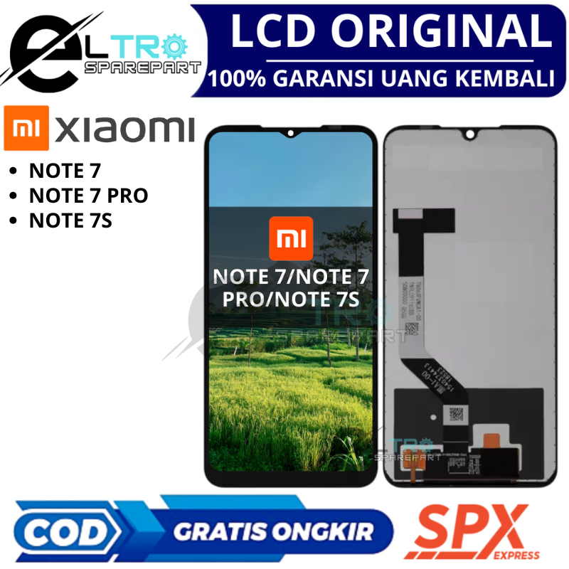 LCD XIAOMI REDMI NOTE 7 / REDMI NOTE 7 PRO - ORIGINAL FULSET