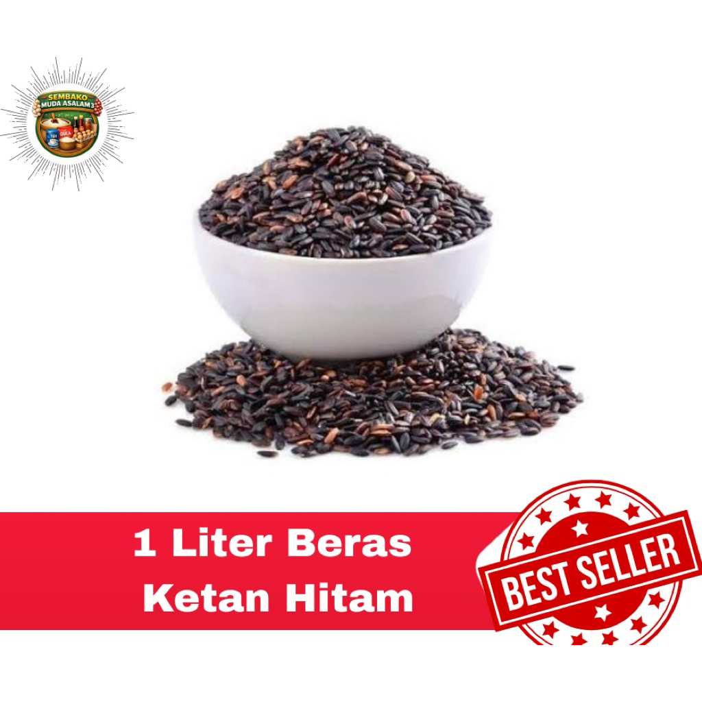 Beras Ketan Hitam 1 kg / Ketan Hitam Super