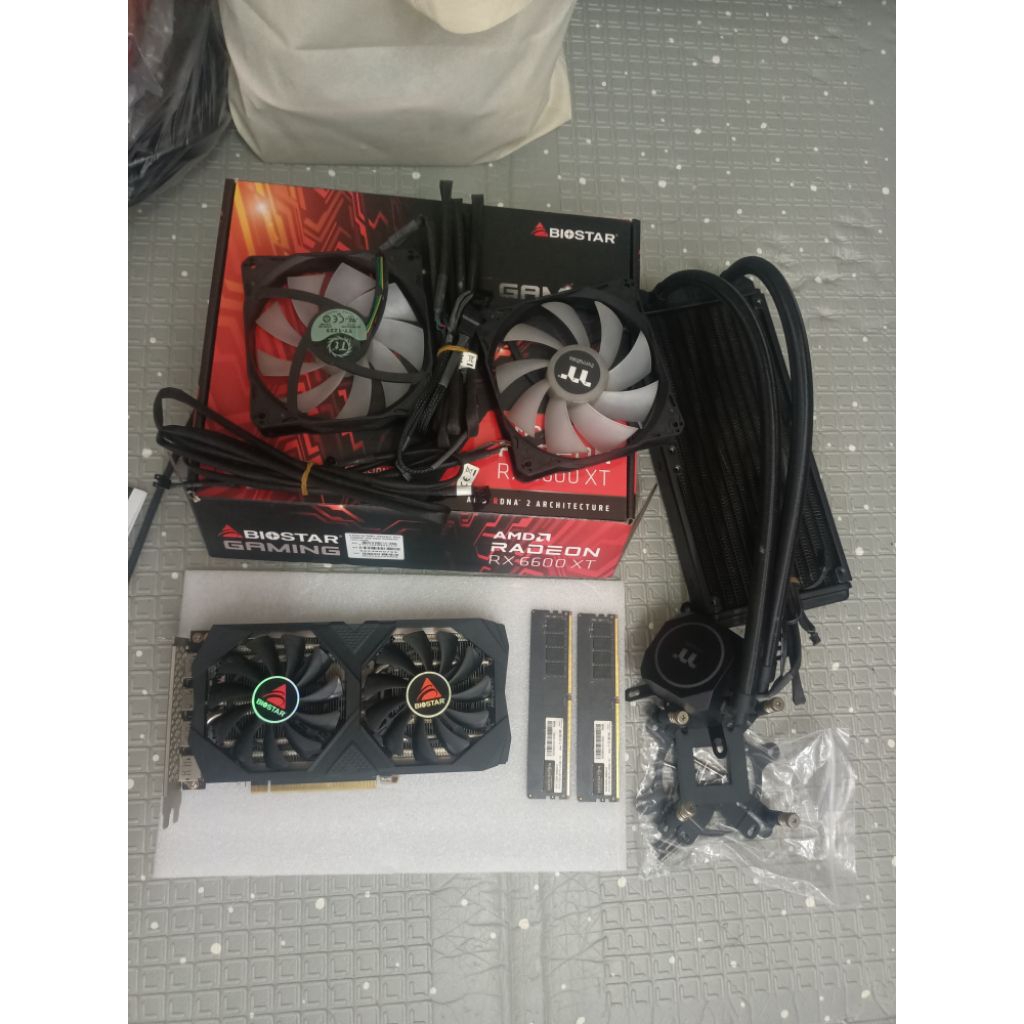 VGA RX6600XT 8GB 128 DDR6 EVO sisa rakitan