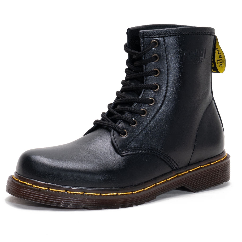 Sepatu Boots Pria Like Docmart Kulit Asli Boot Casual Kulit Asli