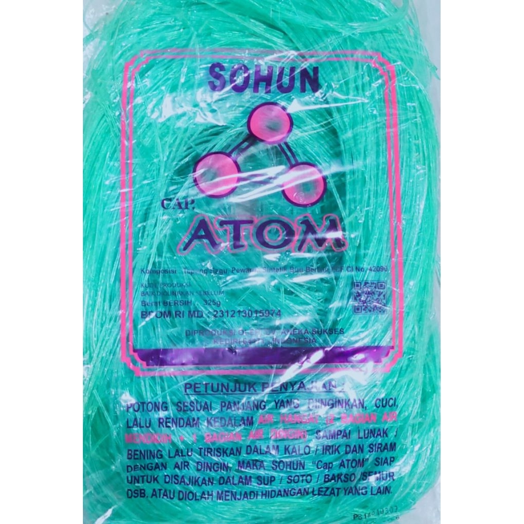 Sohun Cap Atom 325g 1 Bks