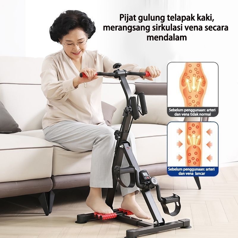 Alat Latihan Rehabilitasi Sepeda Statis untuk Rumah Tangga, Latihan Anggota Tubuh Atas dan Bawah, un