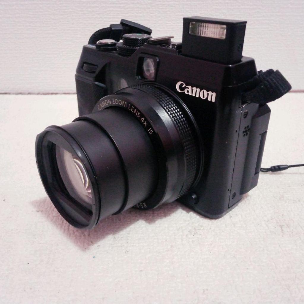 Canon PowerShot G1X Lensa zoom 4x is kamera digital camera second