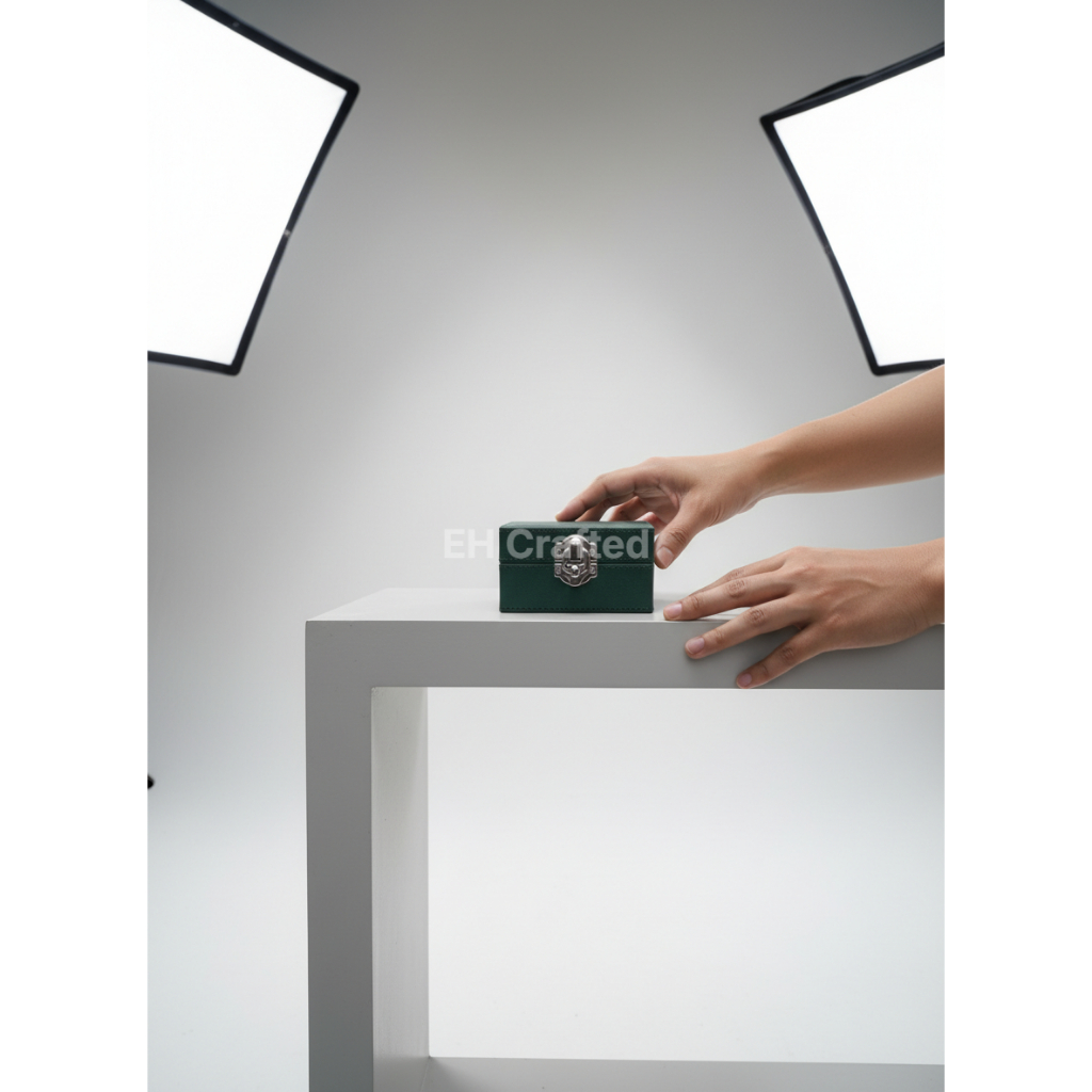 Box Emas Logam Mulia Antam | Kotak Penyimpanan Emas Batangan PU Leather