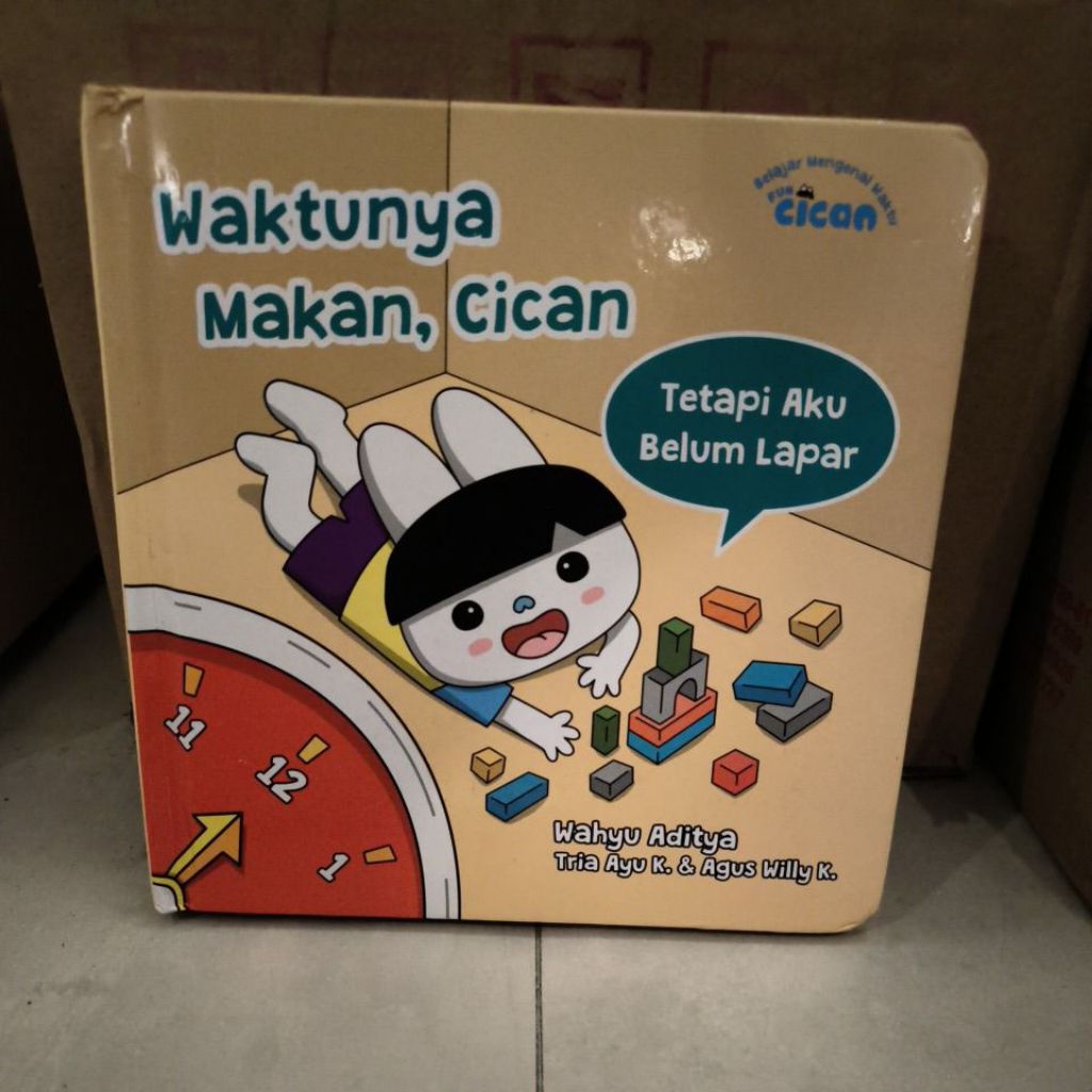 Buku Anak Fun Cican Waktunya Makan Cican Belajar Mengenal Waktu Buku Mizan Wahyu Aditya