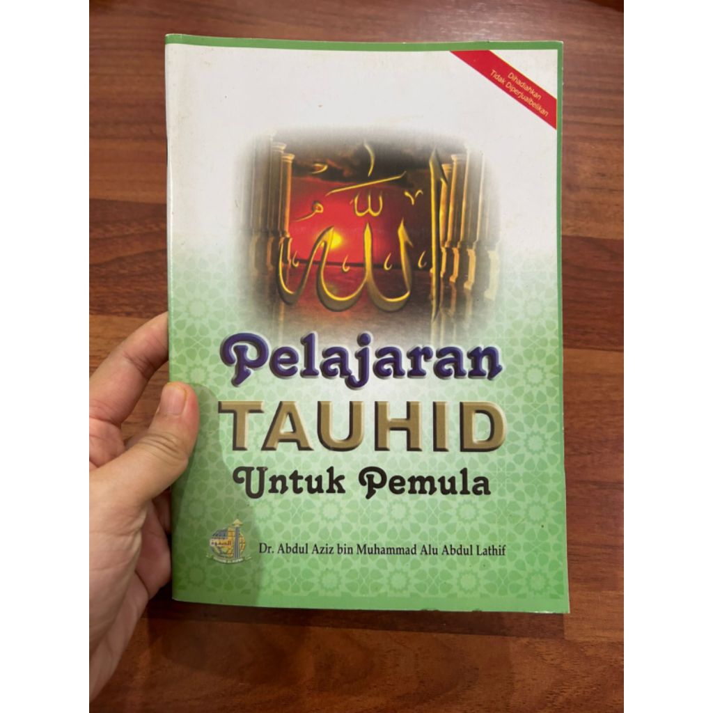 buku PELAJARAN TAUHID Untuk Pemula