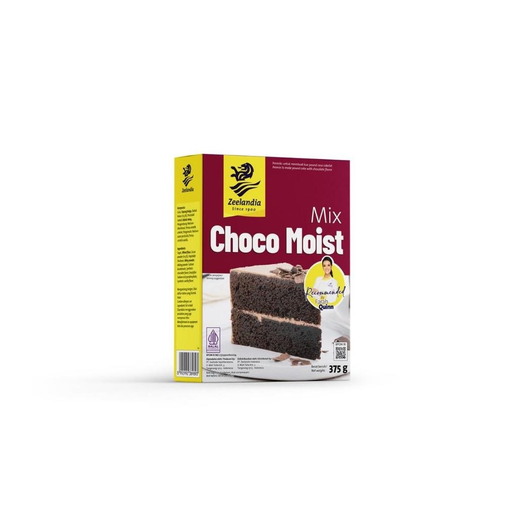 ZEELANDIA CHOCO MOIST MIX 375 GRAM