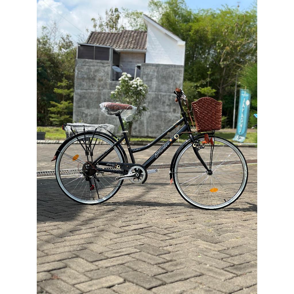 sepeda keranjang ctb hunter salvia 26"