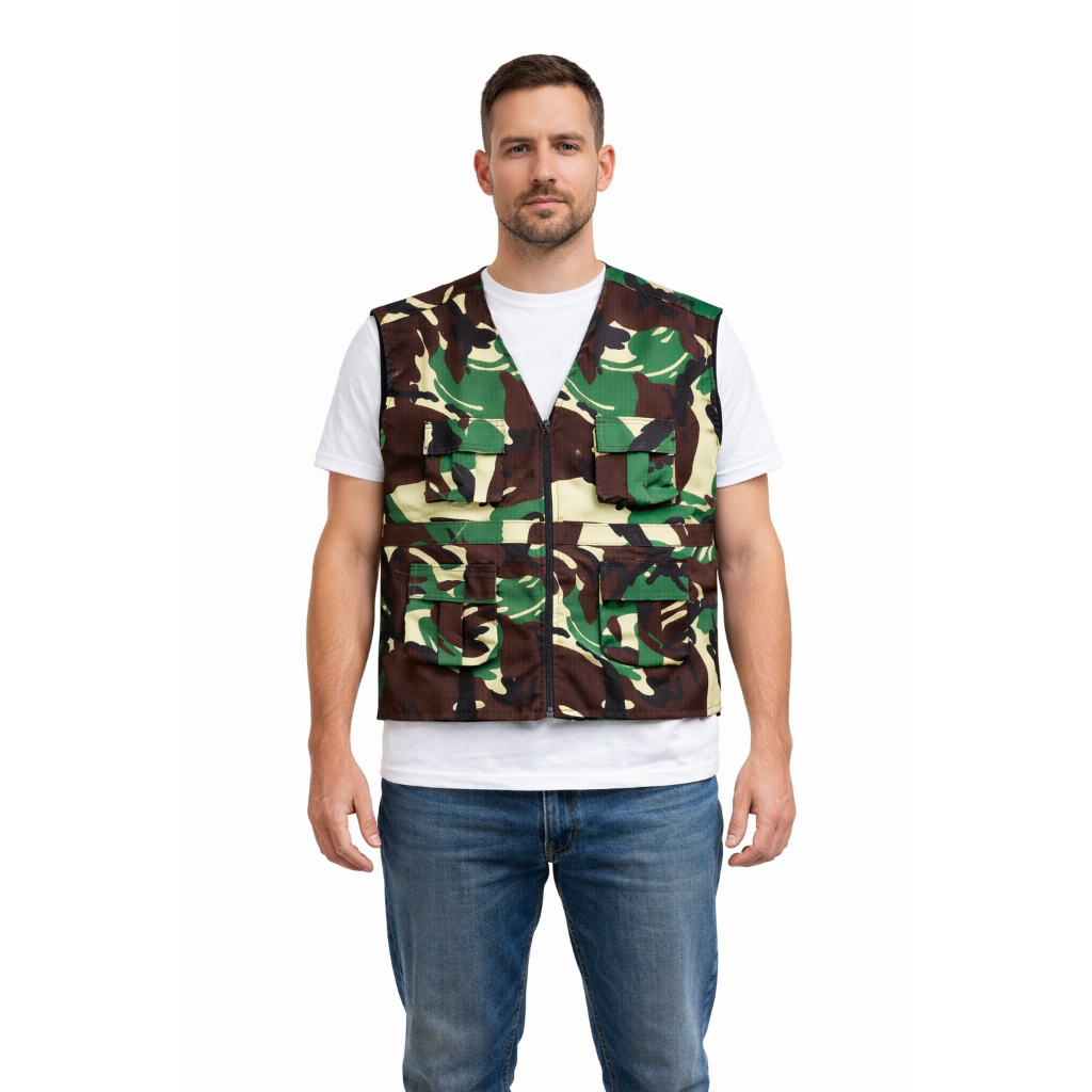 ROMPI LORENG MALVINAS TENTARA VEST ARMY / Rompi Loreng Tentara