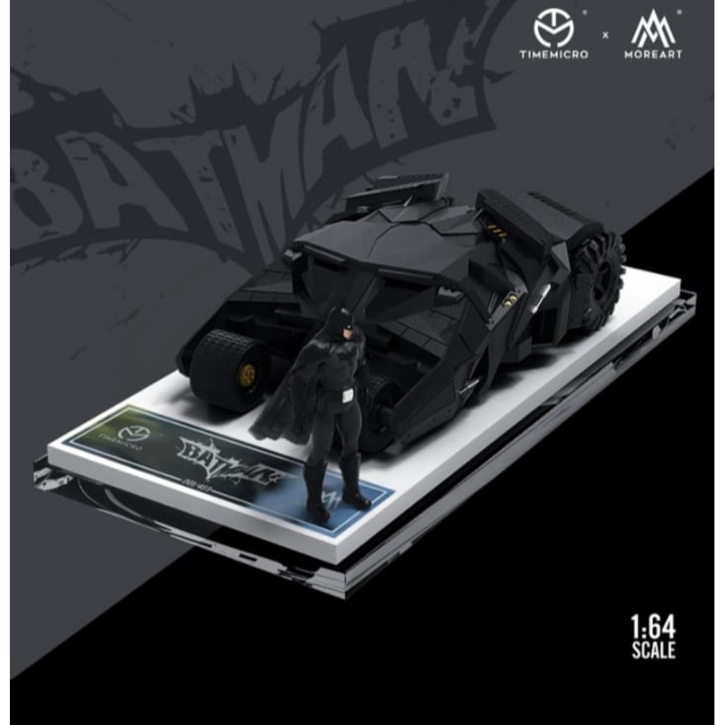 Time micro x More art batman car with figure the dark knight