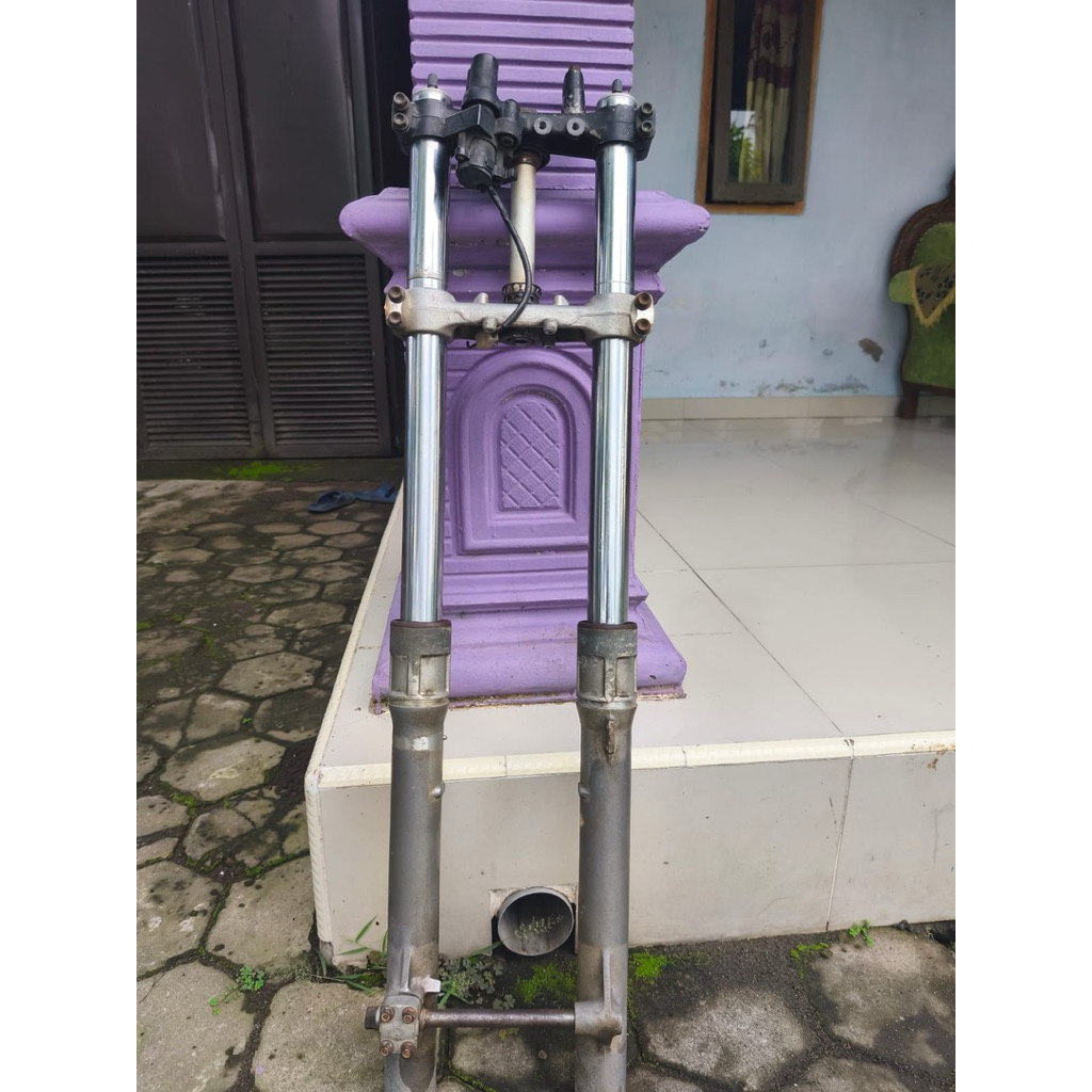 Tele honda xr200 original shok depan honda xr200 iri copotan