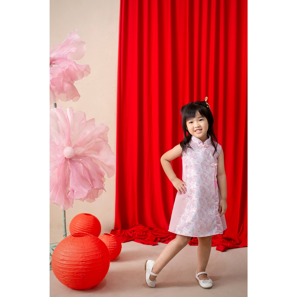 Cheongsam Anak Perempuan  - Dress Anak Perempuan - Zhuri Dress