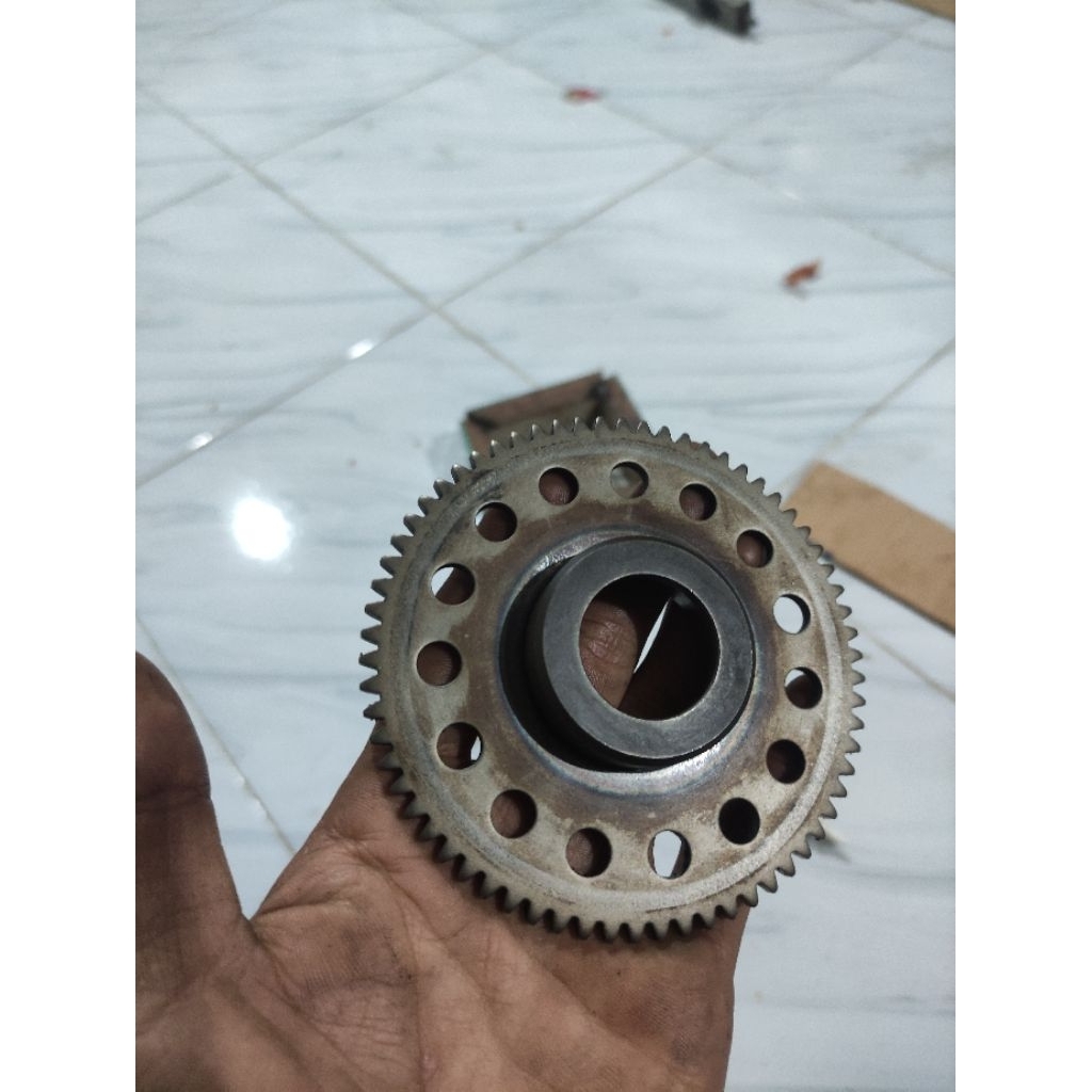 gigi besar penghantar stater fizr original
