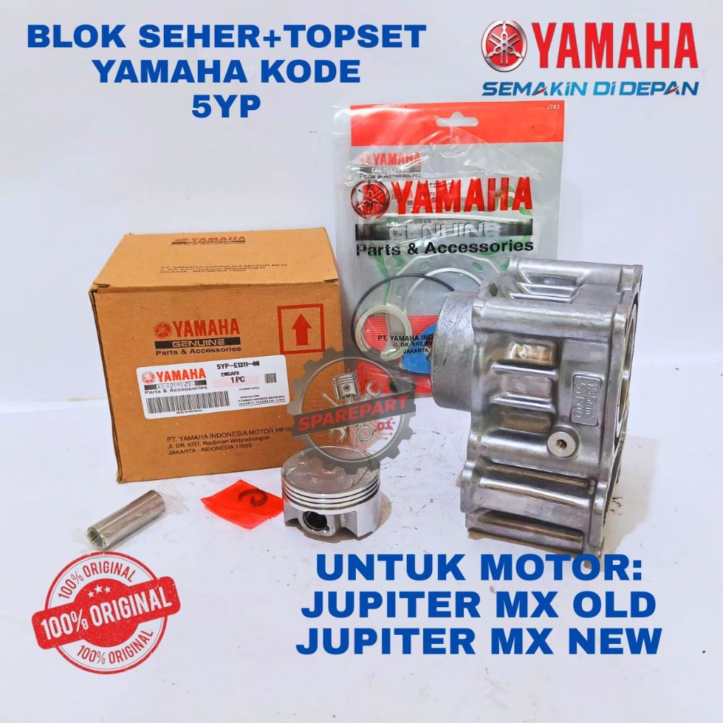 BLOK SEHER[TOPSET] ORIGINAL YAMAHA 5YP JUPITER , BLOK SEHER JUPITER MX OLD, BLOK SEHER JUPITER MX NE