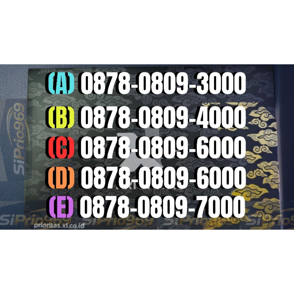 NO CANTIK XL PRIORITAS BISA DI ISI KUOTA