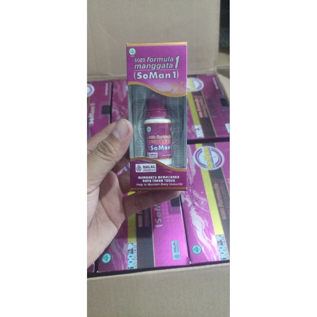 SOMAN 1 Jamu Tetes Herbal Asli 15ml