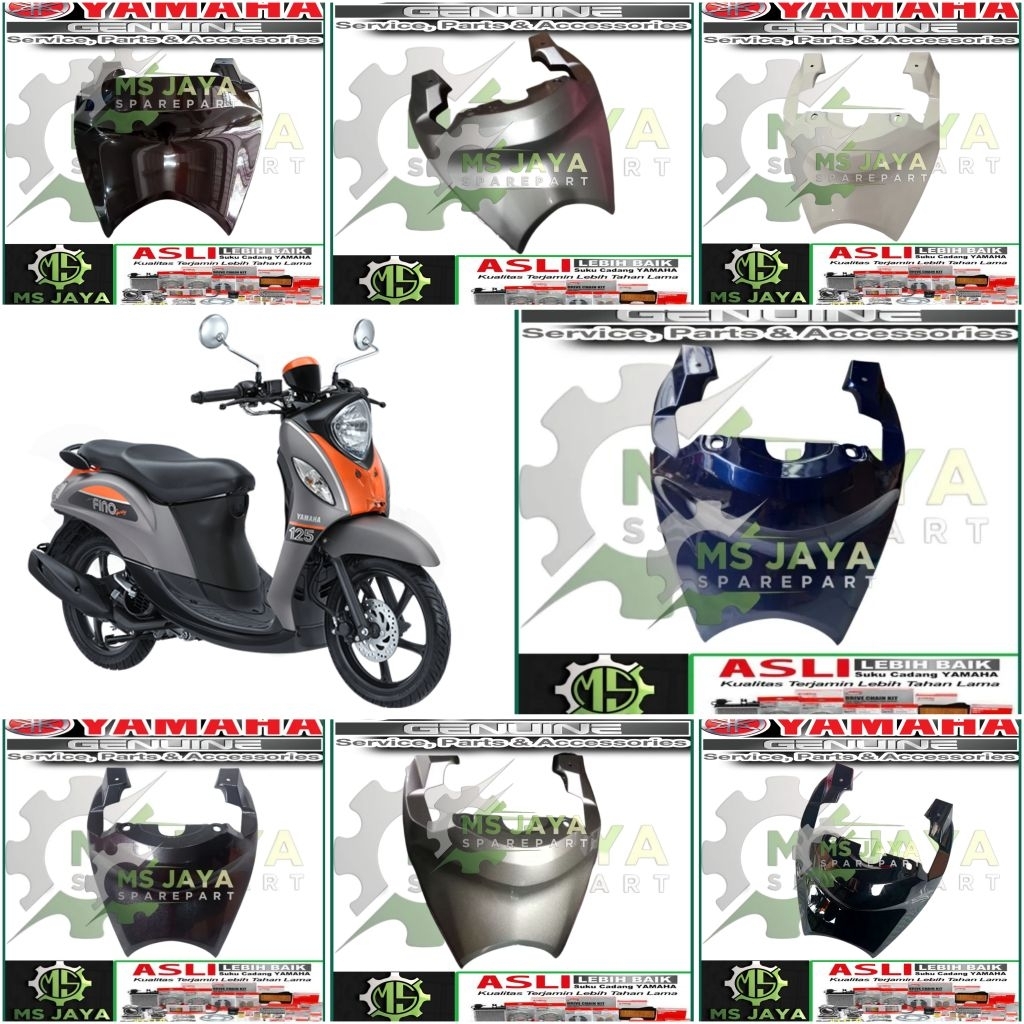 COVER TAIL SAMBUNGAN BODY BELAKANG TUTUP LAMPU STOP BELAKANG FINO FI 125 ORIGINAL YAMAHA BJ8-F1731-0