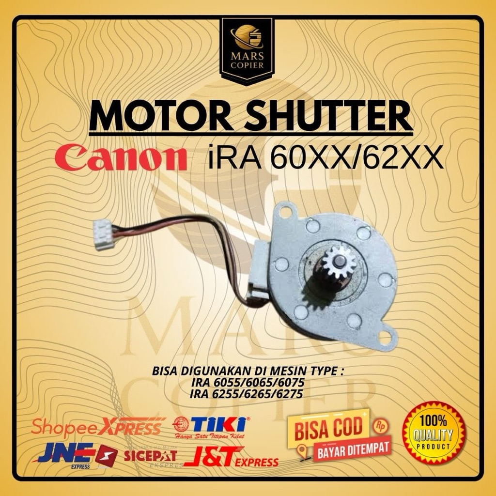 MOTOR SHUTTER COPOTAN ORIGINAL MESIN FOTOKOPI CANON IRA 60555 6065 6075 IRA 6255 6265 6275
