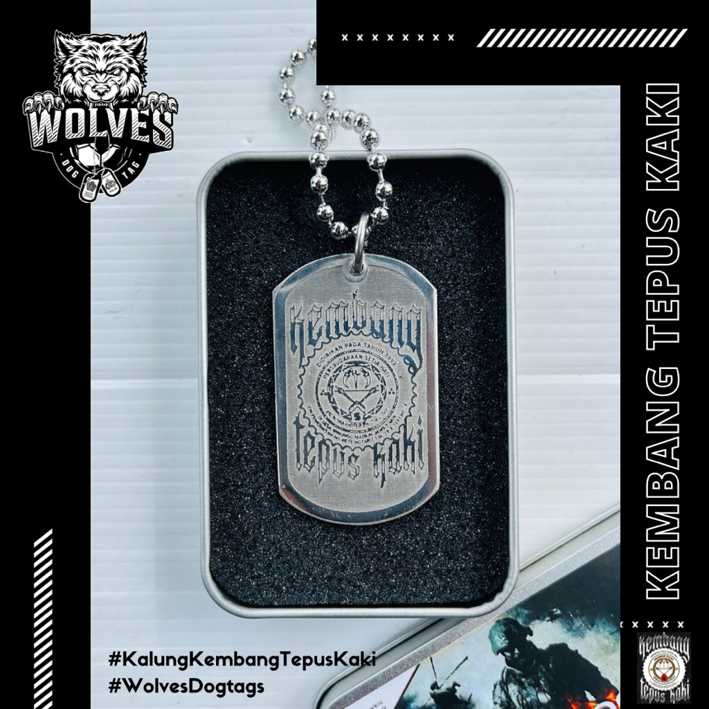 Kalung kembang tepus kaki / Kalung persilatan / Kalung pencak silat / Kalung silat / Ikatan Pencak S