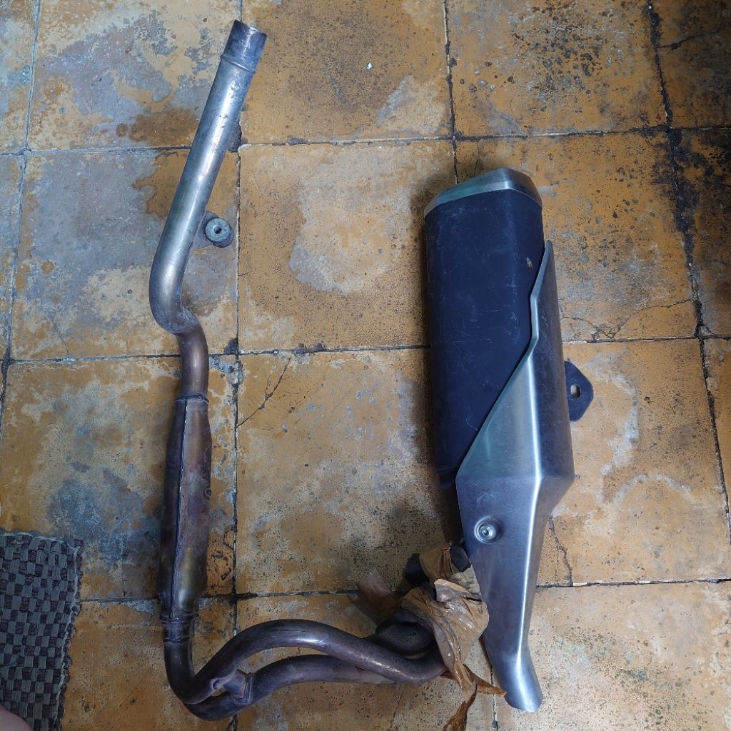 Knalpot Original Ninja 250 FI FULL SYSTEM Normal
